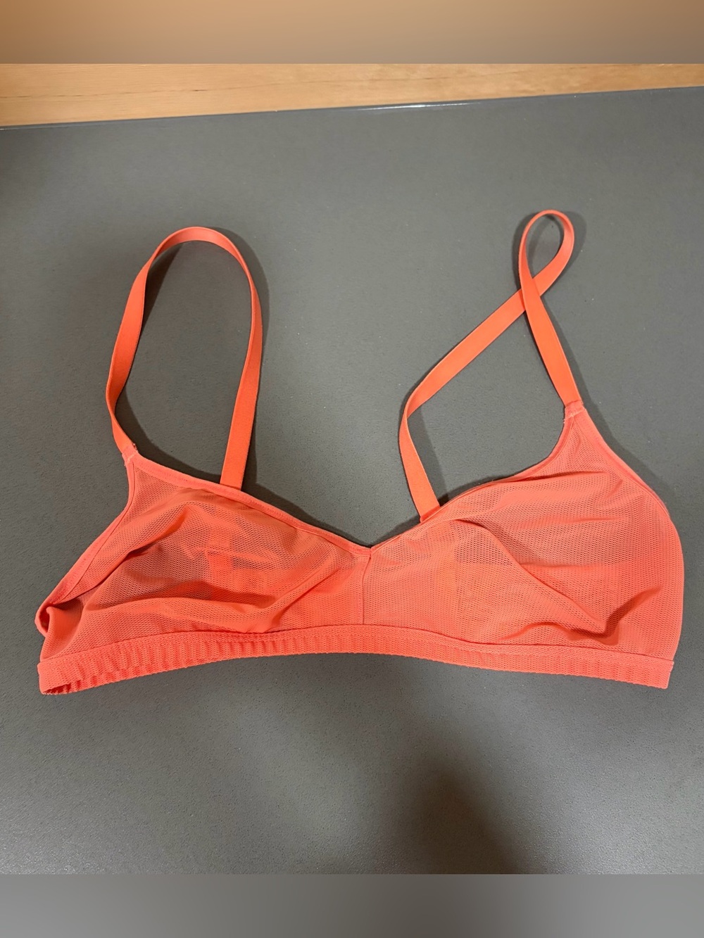 Negative Underwear Sieve Non-Wire Bra, Sz 1, Coral